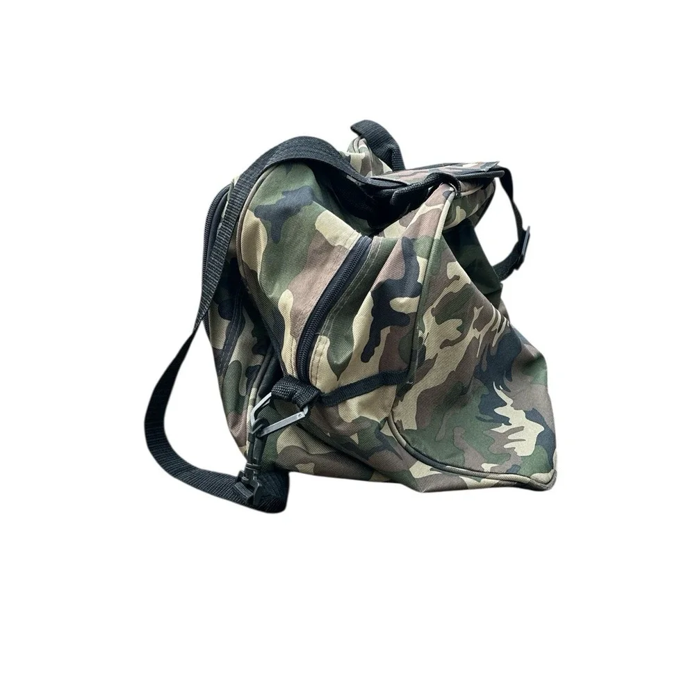 National Barrel‎ Horse Association NBHA Camo Double Handle Duffle Bag With Strap